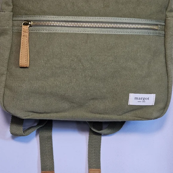 Margot Grayson Olive Green Backpack